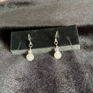 Handmade Rose Quartz Earrings